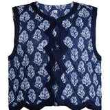 Celeste Vest Navy Floral