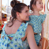 Mini O&I Honor Top Green and Blue Azalea