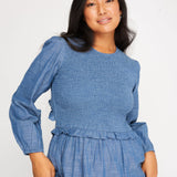 Nell Dress Chambray