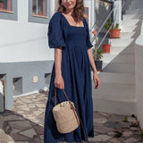 Elsie Dress True Blue