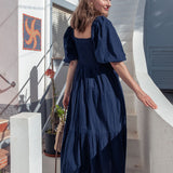Elsie Dress True Blue