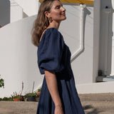 Elsie Dress True Blue
