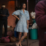 Pippa Dress Dandelion Print