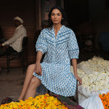 Pippa Dress Dandelion Print