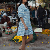 Pippa Dress Dandelion Print