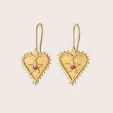 O&I x Harry Rocks Jagged Heart Earrings