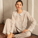 Adult Holiday Snowflake Pajamas