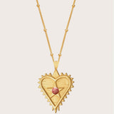 O&I x Harry Rocks Jagged Heart 18" Pendant Necklace