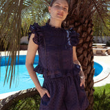Olivia Shorts Navy Blue