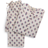 Cream Vintage Floral Pajamas