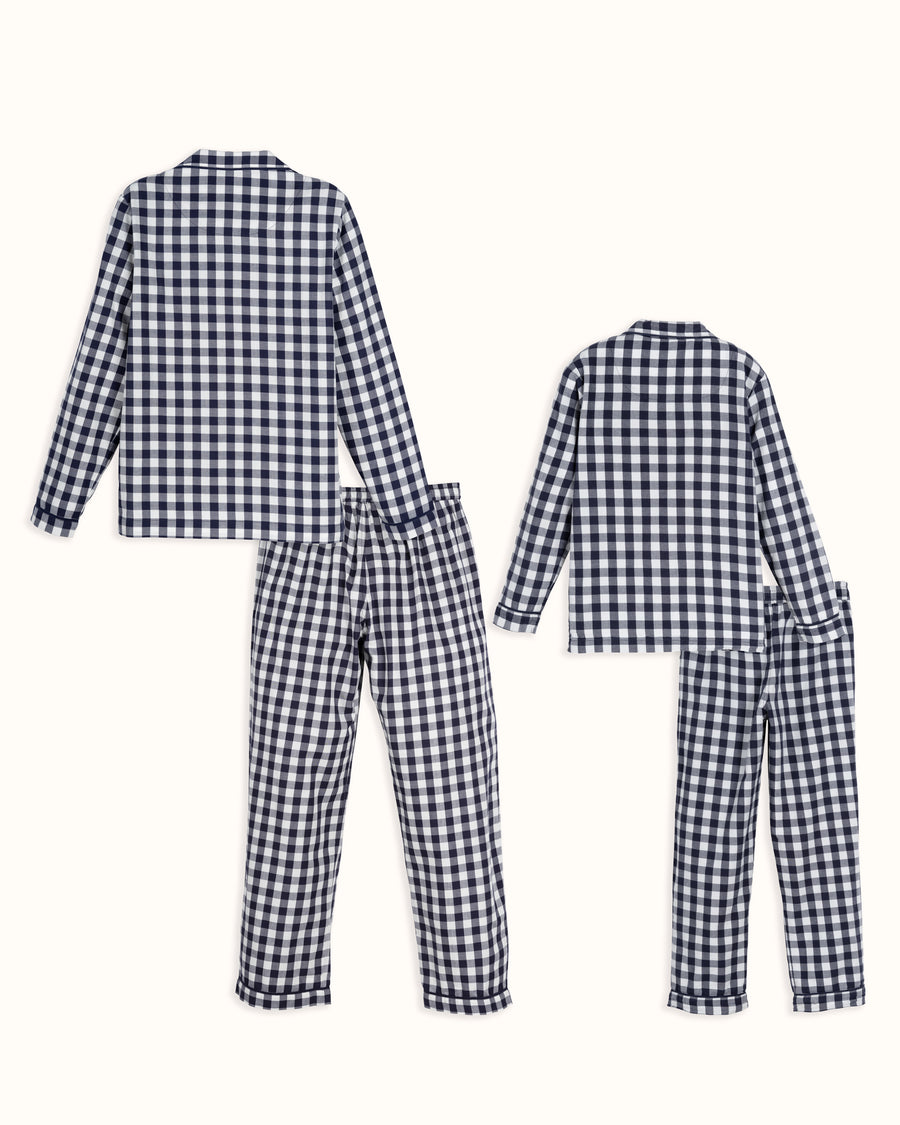 SOLD OUT - Kids Navy and White Pajamas