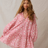 SOLD OUT - Kitty Dress Pink Dahlia