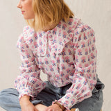 SOLD OUT - Poppy Blouse Hydrangea