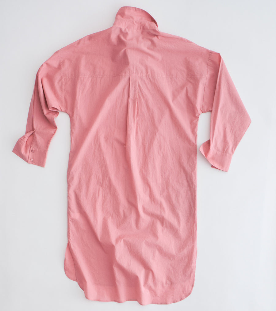 SOLD OUT - Emily Shirt Dress Rose Pink